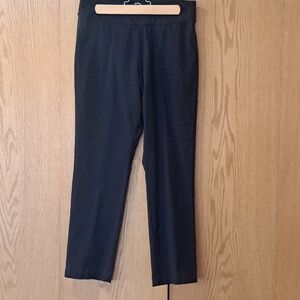 Black Stretch Pull-On Pants